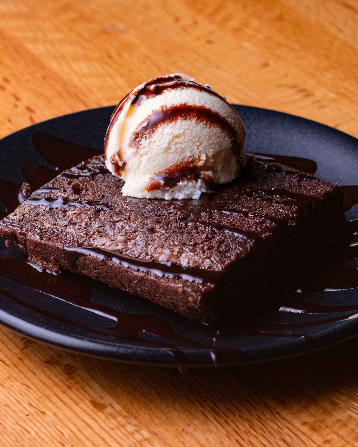 Brownie con Nieve